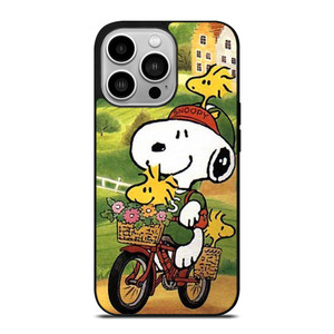 SNOOPY THE PEANUTS BICYCLE iPhone 14 Pro Case SNOOPY THE PEANUTS BICYCLE iPhone 14 Pro Case