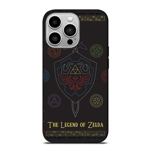 THE LEGEND OF ZELDA GAME ICON LOGO iPhone 14 Pro Case THE LEGEND OF ZELDA GAME ICON LOGO iPhone 14 Pro Case