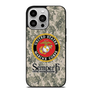 USMC US MARINE CORPS SEMPER iPhone 14 Pro Case