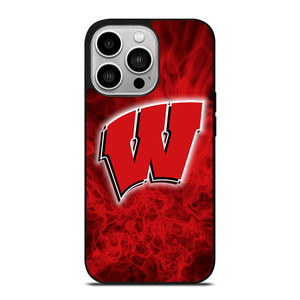 WISCONSIN BADGER LOGO iPhone 14 Pro Case WISCONSIN BADGER LOGO iPhone 14 Pro Case