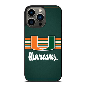 MIAMI HURRICANES LOGO iPhone 13 Pro Case