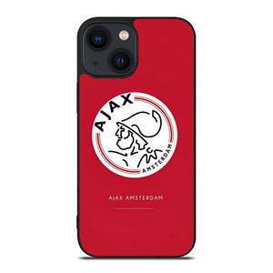AJAX AMSTERDAM FOOTBALL TEAM LOGO ICON iPhone 14 Plus Case AJAX AMSTERDAM FOOTBALL TEAM LOGO ICON iPhone 14 Plus Case