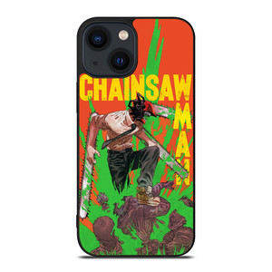CHAINSAW MAN MANGA DENJI iPhone 14 Plus Case CHAINSAW MAN MANGA DENJI iPhone 14 Plus Case