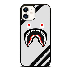 BAPE SHARK ADIDAS STRIPE iPhone 12 Case BAPE SHARK ADIDAS STRIPE iPhone 12 Case