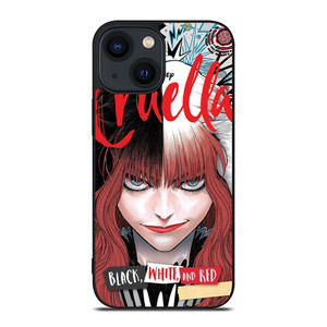 CRUELLA DEVILLE YOUNG DISNEY CARTOON iPhone 14 Plus Case