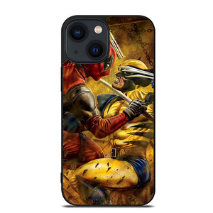 DEADPOOL VS WOLVERINE MARVEL iPhone 14 Plus Case DEADPOOL VS WOLVERINE MARVEL iPhone 14 Plus Case