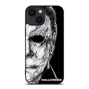 MICHAEL MYERS FACE HALLOWEEN FACE ART iPhone 14 Plus Case