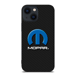 MOPAR CARBON LOGO iPhone 14 Plus Case MOPAR CARBON LOGO iPhone 14 Plus Case