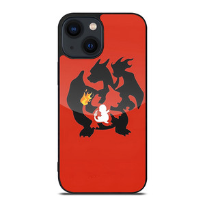 POKEMON CHARMANDER CHARMELEON CHARIZARD iPhone 14 Plus Case POKEMON CHARMANDER CHARMELEON CHARIZARD iPhone 14 Plus Case
