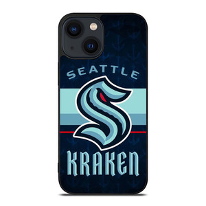 SEATTLE KRAKEN HOCKEY CLUB LOGO iPhone 14 Plus Case SEATTLE KRAKEN HOCKEY CLUB LOGO iPhone 14 Plus Case