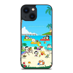 SNOOPY THE PEANUTS BEACH iPhone 14 Plus Case