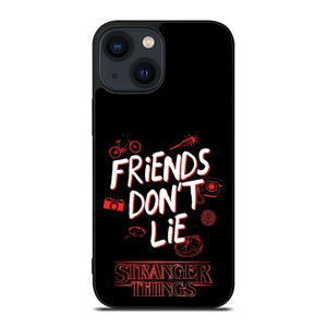 STRANGER THINGS FRIENDS DON'T LIE iPhone 14 Plus Case STRANGER THINGS FRIENDS DON'T LIE iPhone 14 Plus Case