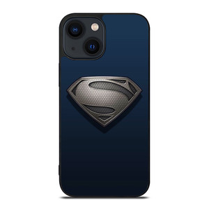 SUPERMAN NEW LOGO GREY iPhone 14 Plus Case SUPERMAN NEW LOGO GREY iPhone 14 Plus Case