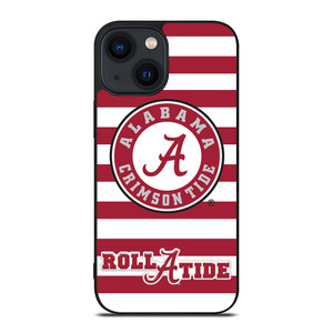 ALABAMA CRIMSON TIDE ROLL A TIDE STRIPE LOGO iPhone 13 Case