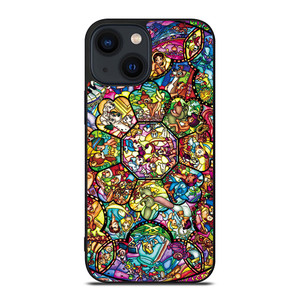 ALL DISNEY CHARACTERS GLASS ART iPhone 13 Case ALL DISNEY CHARACTERS GLASS ART iPhone 13 Case