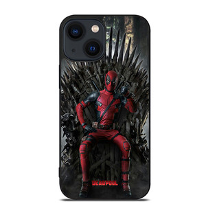 DEADPOOL THRONE MARVEL SUPERHERO iPhone 13 Case