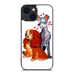 LADY AND THE TRAMP DISNEY CARTOON PAINTING iPhone 13 Case