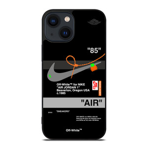 OFF WHITE AIR JORDAN NIKE iPhone 13 Case