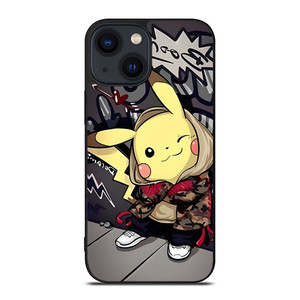 PIKACHU CAMO HOODIE iPhone 13 Case