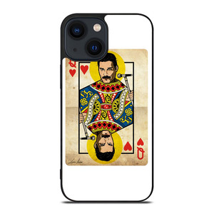 QUEEN FREDDY MERCURY CARD iPhone 13 Case