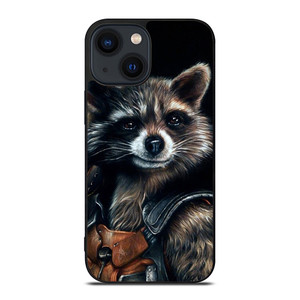 ROCKET RACCOON GUARDIAN OF GALAXY ART iPhone 13 Case