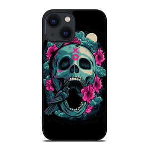 SUGAR SKULL FLOWERS TATTOO iPhone 13 Case