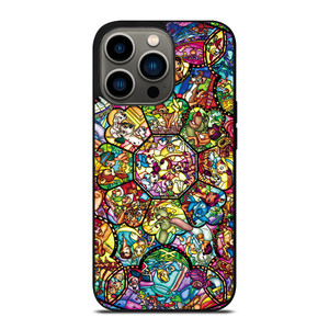 ALL DISNEY CHARACTERS GLASS ART iPhone 13 Pro Case ALL DISNEY CHARACTERS GLASS ART iPhone 13 Pro Case