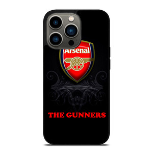 ARSENAL FC THE GUNNERS LOGO iPhone 13 Pro Case ARSENAL FC THE GUNNERS LOGO iPhone 13 Pro Case