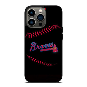 ATLANTA BRAVES BASEBALL CLUB MLB iPhone 13 Pro Case ATLANTA BRAVES BASEBALL CLUB MLB iPhone 13 Pro Case