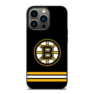BOSTON BRUINS NHL LOGO iPhone 13 Pro Case BOSTON BRUINS NHL LOGO iPhone 13 Pro Case