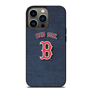 BOSTON RED SOX LOGO JEANS iPhone 13 Pro Case