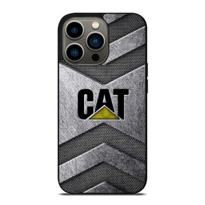 CATERPILLAR TRACTOR CAT METAL LOGO iPhone 13 Pro Case CATERPILLAR TRACTOR CAT METAL LOGO iPhone 13 Pro Case