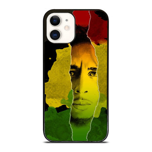 BOB MARLEY REGGAE PAPER ART iPhone 12 Case BOB MARLEY REGGAE PAPER ART iPhone 12 Case