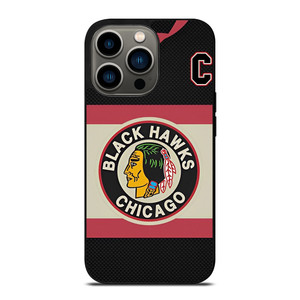 CHICAGO BLACKHAWKS FOOTBALL JERSEY iPhone 13 Pro Case