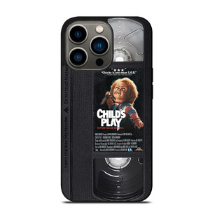 CHUCKY CHILD'S PLAY HORROR TAPE iPhone 13 Pro Case CHUCKY CHILD'S PLAY HORROR TAPE iPhone 13 Pro Case