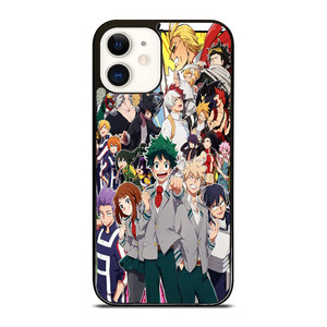 BOKU NO HERO ANIME CHARACTER ILLUSTRATION iPhone 12 Case