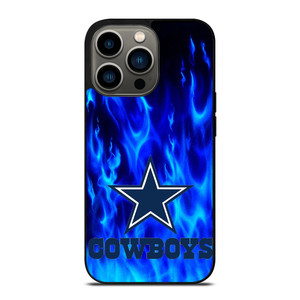 DALLAS COWBOYS LOGO BLUE FIRE iPhone 13 Pro Case
