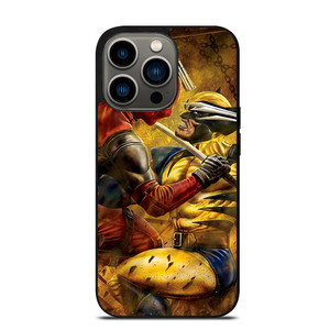 DEADPOOL VS WOLVERINE MARVEL iPhone 13 Pro Case DEADPOOL VS WOLVERINE MARVEL iPhone 13 Pro Case