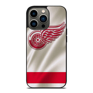 DETROIT RED WINGS HOCKEY TEAM JERSEY LOGO iPhone 13 Pro Case