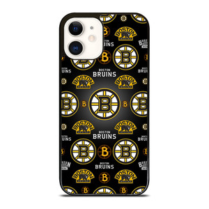BOSTON BRUINS COLLAGE iPhone 12 Case BOSTON BRUINS COLLAGE iPhone 12 Case