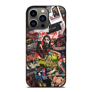 HORROR MOVIE POSTER COLLAGE iPhone 13 Pro Case
