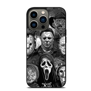 HORROR MOVIES CHARACTERS iPhone 13 Pro Case HORROR MOVIES CHARACTERS iPhone 13 Pro Case