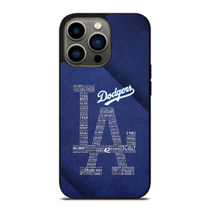 LA DODGERS BASEBALL TEAM LOS ANGELES iPhone 13 Pro Case