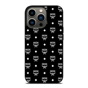 MCM WORLDWIDE ICON BLACK iPhone 13 Pro Case