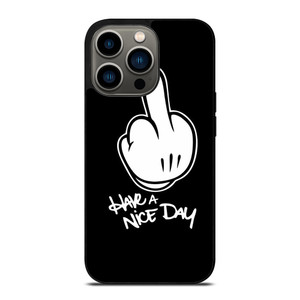 MICKEY MOUSE MIDDLE FINGER DISNEY iPhone 13 Pro Case