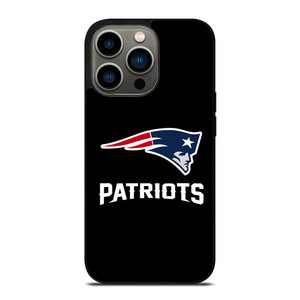 NEW ENGLAND PATRIOTS LOGO BLACK iPhone 13 Pro Case