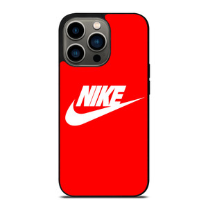 NIKE SWOOSH LOGO RED iPhone 13 Pro Case NIKE SWOOSH LOGO RED iPhone 13 Pro Case