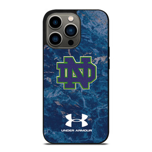 NOTRE DAME FIGHTING FOOTBALL UNDER ARMOUR iPhone 13 Pro Case NOTRE DAME FIGHTING FOOTBALL UNDER ARMOUR iPhone 13 Pro Case
