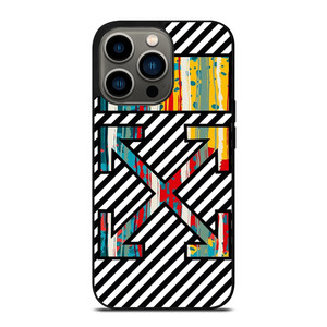 OFF WHITE STRIPES iPhone 13 Pro Case