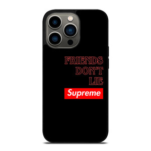 SUPREME FRIENDS DON'T LIE iPhone 13 Pro Case SUPREME FRIENDS DON'T LIE iPhone 13 Pro Case
